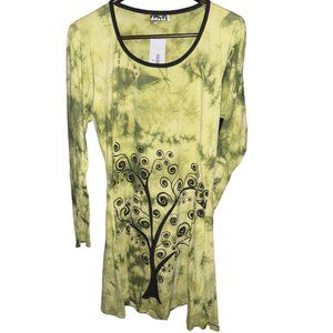 Vintage Boho Midi Dress